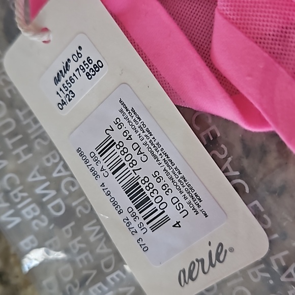 *NWT* Aeri Smoothez Unlined Mesh Bra - Picture 5 of 12